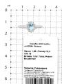 Кольцо из серебра с нат.топазом и фианитами родированное