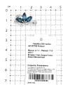 Кольцо из серебра с нат.топазом лондон блю и фианитами родированное