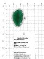 Кольцо из серебра с пл.зелёным кварцем и фианитами родированное