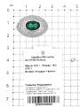 Кольцо из серебра с нат.празиолитом и фианитами родированное