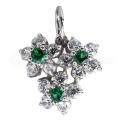 Подвеска с фианитами - Букет цветов