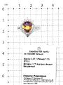 Кольцо из серебра с гт.аметрином и фианитами родированное