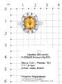 Кольцо из серебра с пл.кварцем цв.цитрин и фианитами родированное