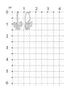Серьги из серебра с фианитами Бабочки родированные