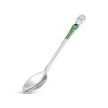 Ложка детская из серебра с эмалью На зубок