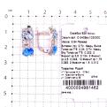 Серьги из серебра с кварцем топаз swiss blue, sky blue и фианитами