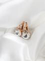 Серьги из золочёного серебра с кристаллами Swarovski