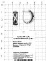 Серьги из родированного серебра с керамикой и куб.цирконием