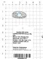 Кольцо из серебра с нат.топазом sky и фианитами родированное