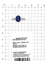 Серьги из серебра с нат.топазом и кб. цирконием родированные