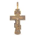 Крест из золочёного серебра  (11х5 см)