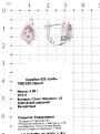 Серьги из серебра ссинт. морганитом  и куб. цирконием родированные