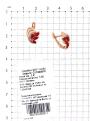 Серьги из золочёного серебра с пл.кварцем цв.рубин и фианитами