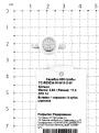 Кольцо из серебра с керамикой и куб. цирконием родированное