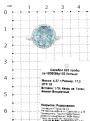 Кольцо из серебра с пл.кварцем цв.топаз и фианитами родированное