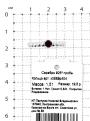 Кольцо из серебра с нат.гранатом родированное