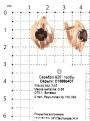 Серьги из золочёного серебра с нат. раухтопазом 