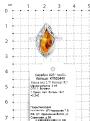 Кольцо из серебра с пресс. нат. янтарем родированное