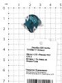 Кольцо из серебра с пл.кварцем цв.лондон топаз родированное