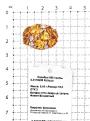 Кольцо из золочёного серебра с пл.кварцем цв.цитрин и фианитами