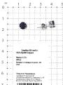 Серьги-пусеты из серебра с нат.сапфиром родированные