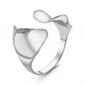 Кольцо из серебра родированное (разъемное) - фото