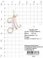 Подвеска из золочёного серебра с фианитами - буква Т