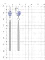 Серьги из серебра с нат.танзанитом родированные
