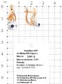 Серьги из золочёного серебра с нат.сапфиром и родированием