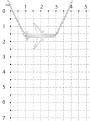Колье из серебра родированное - Самолёт