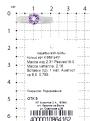 Кольцо из серебра с нат. аметистом родированное