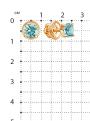 Серьги-пусеты из золочёного серебра с нат.Sky топазом