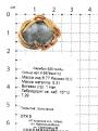 Кольцо из золочёного серебра с нат.лабродоритом