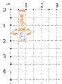 Подвеска из золочёного серебра с  и фианитом