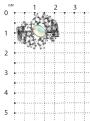 Кольцо из серебра с нат.эфиопским опалом и фианитами родированное