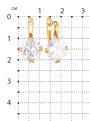 Серьги из золочёного серебра с фианитами