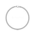 Браслет из серебра родированный - Нонна, 20 см
