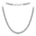 Цепь из серебра родированная - Нонна, 60 см
