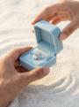 Подвеска из серебра с жемчугом Swarovski родированная