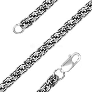 Цепь из чернёного серебра - Бисмарк