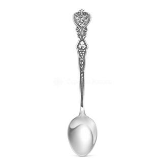Ложка из чернёного серебра  - 11,5 см