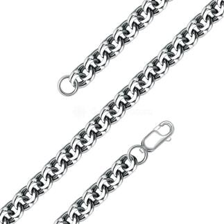 Цепь из чернёного серебра - Бисмарк