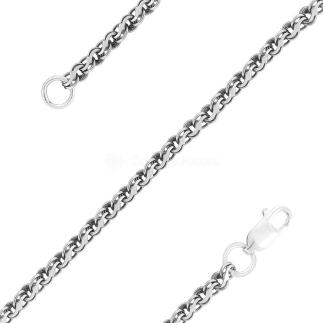 Цепь из чернёного серебра - Гарибальди