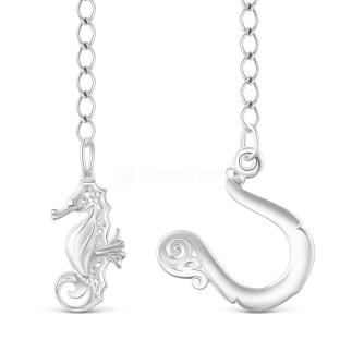 Ионизатор из серебра - Морской конек