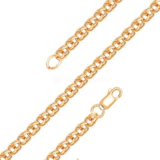 Цепь из золочёного серебра - Бисмарк 045