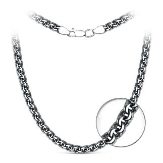 Цепь из чернёного серебра - Бисмарк