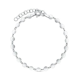 Браслет из серебра родированный - Удлинитель 3,5 см