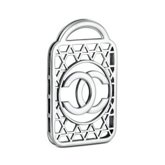 Слот из чернёного серебра для платёжного стикера