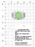 Кольцо из серебра с пл.кварцем цв.зелёный лунный и фианитами родированное - фото №2