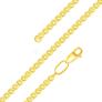 Цепь из золочёного серебра - Нонна, 60 см